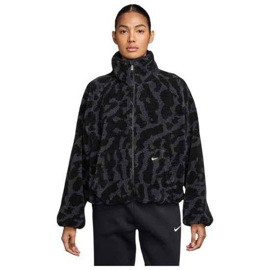 Nike Γυναικεία ζακέτα Sportswear Street High-Pile Fleece Jacket